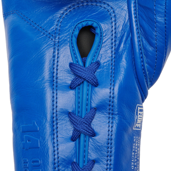 Guantes de Boxeo Leone 1947 "The Greatest" cuerdas azul GN111L
