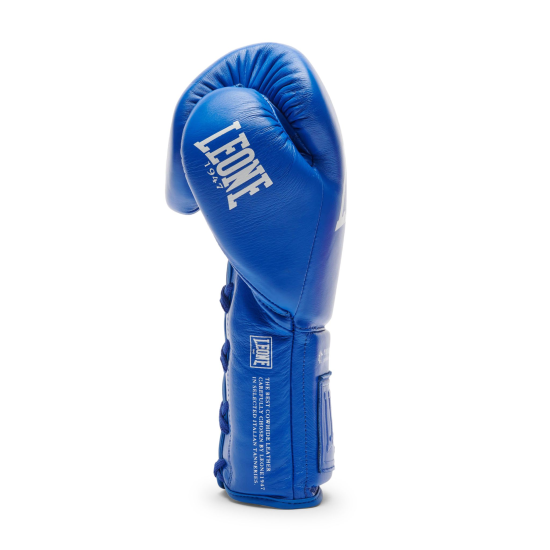 Guantes de Boxeo Leone 1947 "The Greatest" cuerdas azul GN111L