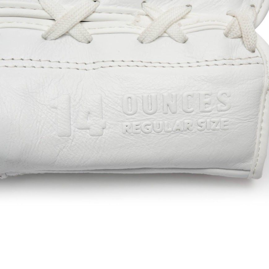 Guantes de Boxeo Leone 1947 "The Greatest" cuerdas blanco GN111L