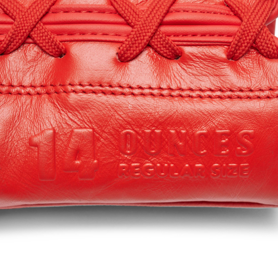 Guantes de Boxeo Leone 1947 "The Greatest" cuerdas rojo GN111L