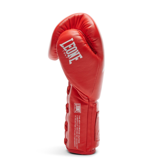 Guantes de Boxeo Leone 1947 "The Greatest" cuerdas rojo GN111L