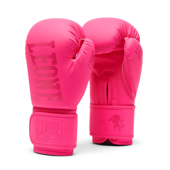 Guantes de boxeo Leone 1947 "Tone X" GN058 color Fucsia 10 Oz talla M