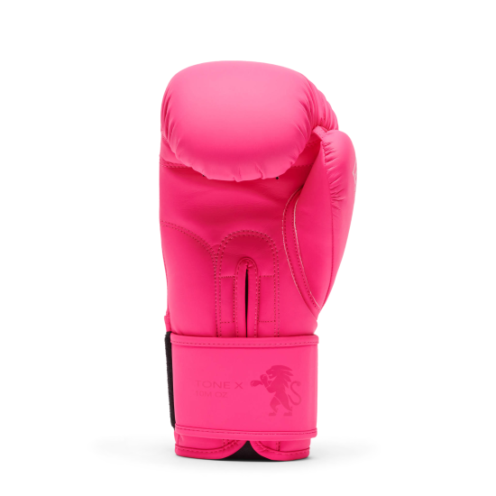 Guantes de boxeo Leone 1947 "Tone X" GN058 color Fucsia 10 Oz