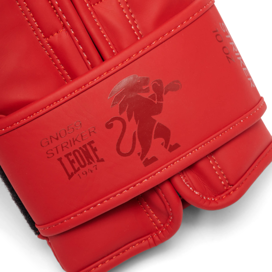 Guantes de boxeo Leone 1947 "Tone X" GN058 color rojo