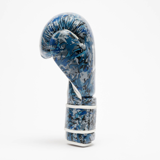 Guantes de boxeo Leone 1947 Urban Fighter azul GN309