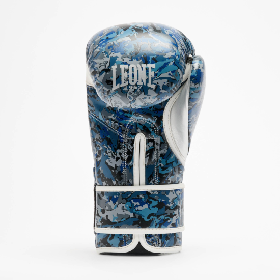 Guantes de boxeo Leone 1947 Urban Fighter azul GN309