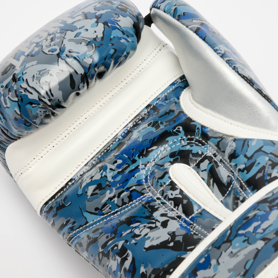 Guantes de boxeo Leone 1947 Urban Fighter azul GN309