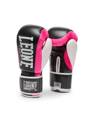 Guantes de Boxeo Leone 1947 "WACS" Color Fucsia GN333 10oz