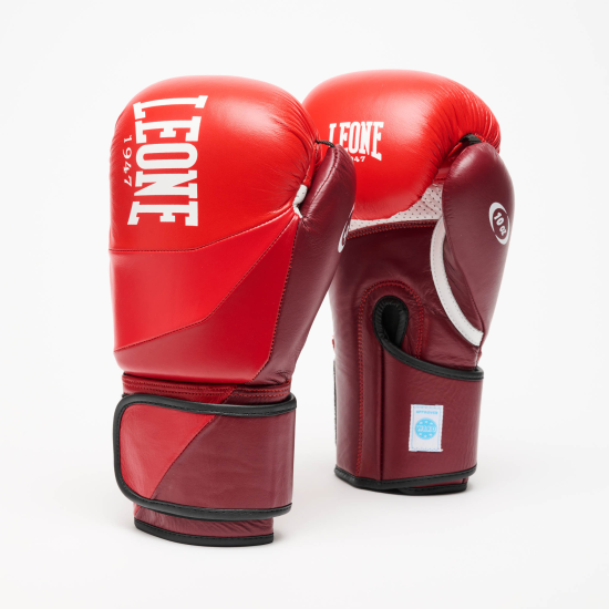 Guantes de Boxeo Leone 1947 WAKO rojo GN043