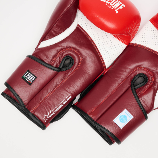 Guantes de Boxeo Leone 1947 WAKO rojo GN043