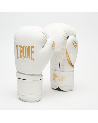 Guantes Leone 1947 "White&Gold" Color blanco GN059W