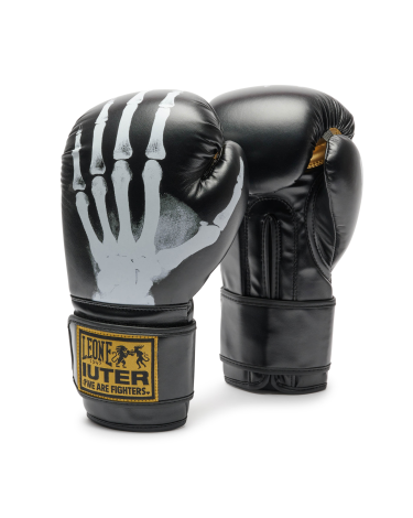 Guantes de boxeo Leone 1947 x Iuter GN01U Negro