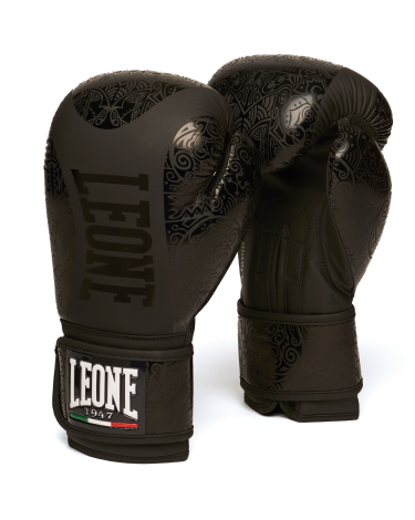 Guantes de Boxeo Leone "Maori" Color negro GN070