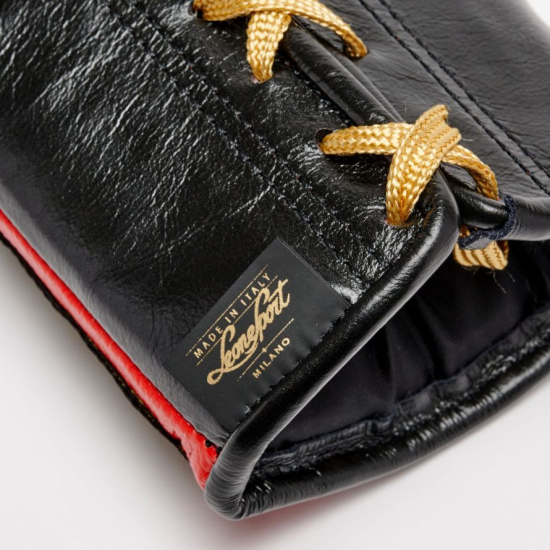 Guantes de boxeo Leone Sport "Orlando" Cuerdas color negro