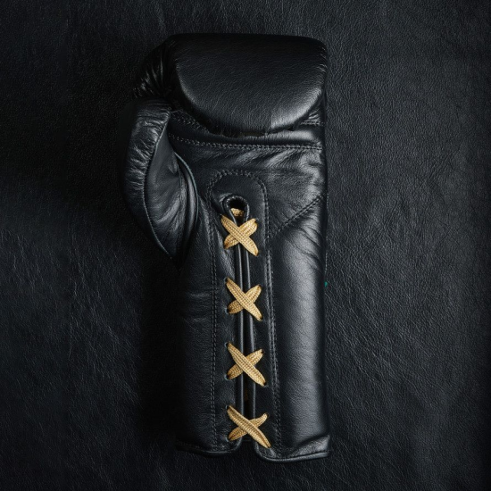 Guantes de boxeo Leone Sport "Orlando" Cuerdas color negro