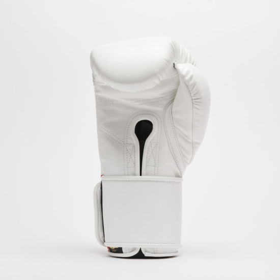 Guantes de boxeo Leone Sport "Orlando Tricolore" Cuerdas color blanco