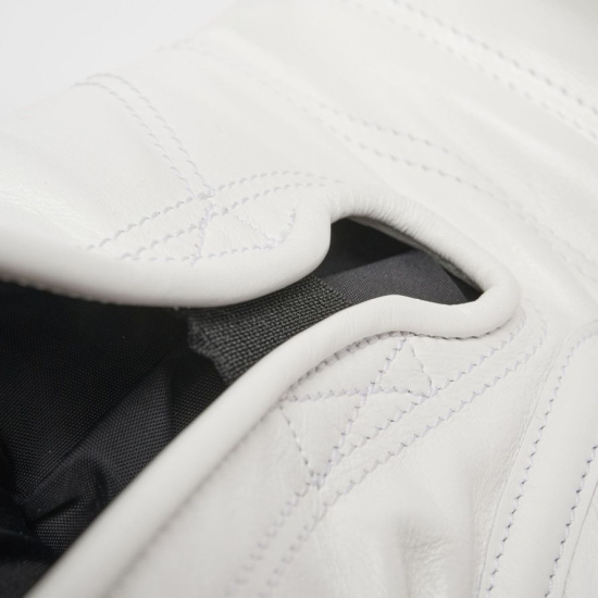 Guantes de boxeo Leone Sport "Orlando Tricolore" Cuerdas color blanco