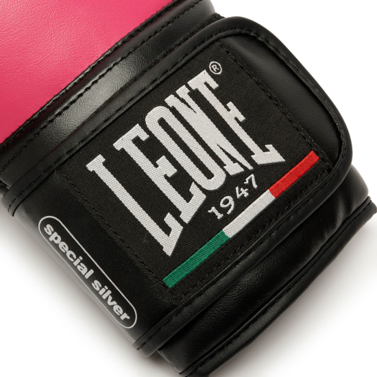 Guantes de Boxeo Leone "Thunder" Color fucsia GN383