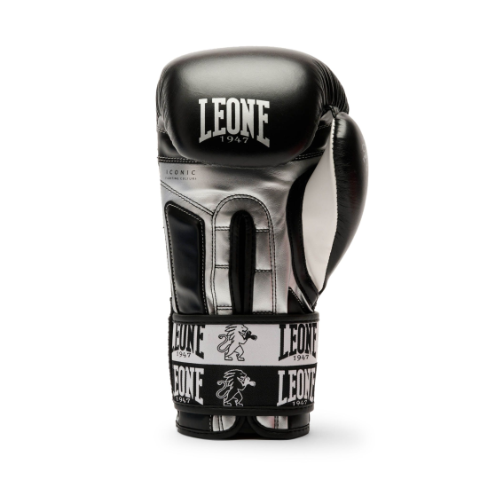 Guantes de Boxeo Leone1947 "Iconic" Color negro GN208