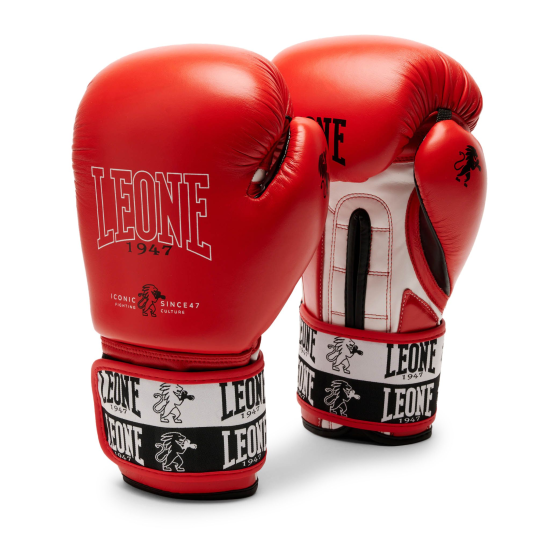 Guantes de Boxeo Leone1947 "Iconic" Color Rojo GN208