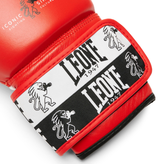 Guantes de Boxeo Leone1947 "Iconic" Color Rojo GN208