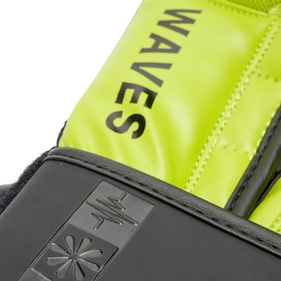 Guantes de Boxeo Leone1947 "Waves" Color negro GN313 10 oz/M