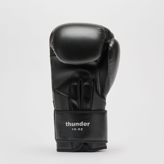 Guantes de Boxeo para Mujer Leone "Thunder" Color Negro Talla M GN383