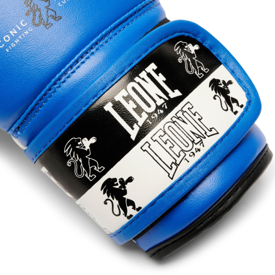 Guantes de Boxeo para Niño Leone 1947 "Iconic Junior" azul 6 Oz  GN408J