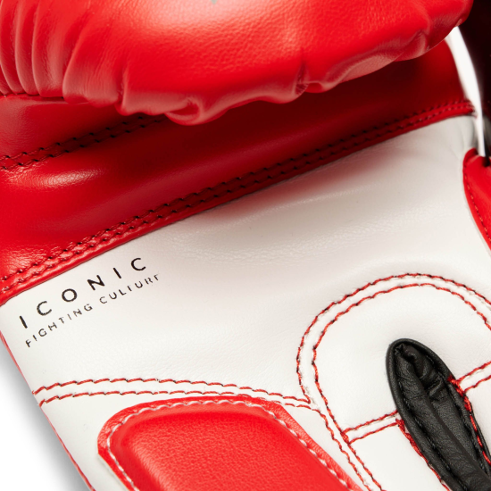 Guantes de Boxeo para Niño Leone 1947 "Iconic Junior" rojo 6 Oz  GN408J