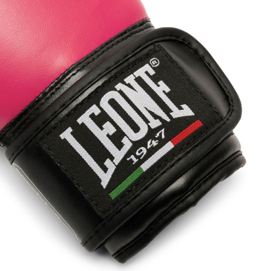 Guantes de Boxeo para Niño Leone "Thunder Junior" Color fucsia 6 Oz GN383J