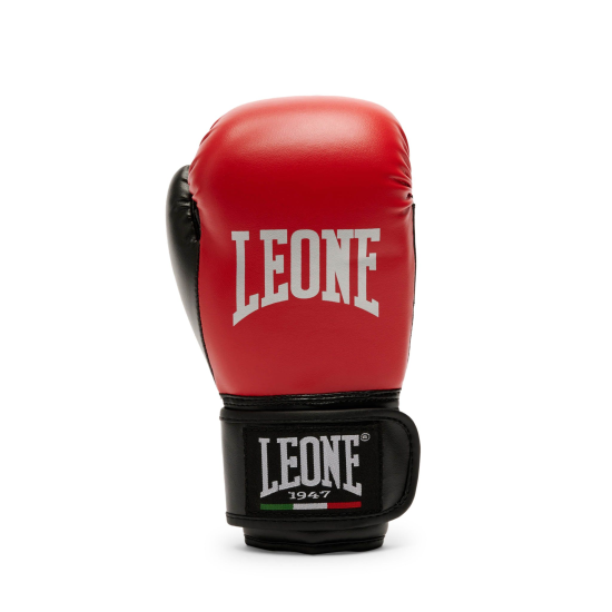 Guantes de Boxeo para Niño Leone "Thunder Junior" Color rojo 6 Oz GN383J