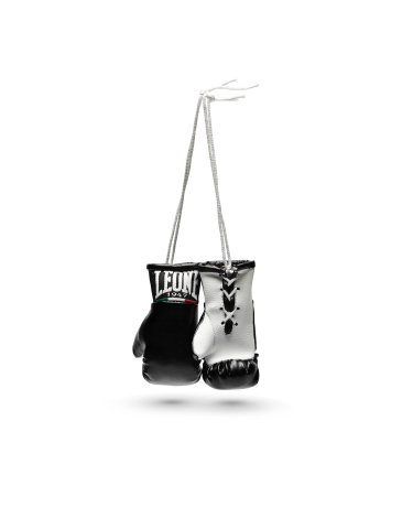 Guantes de Boxeo para Retrovisor Leone 1947 Color Negro AC911