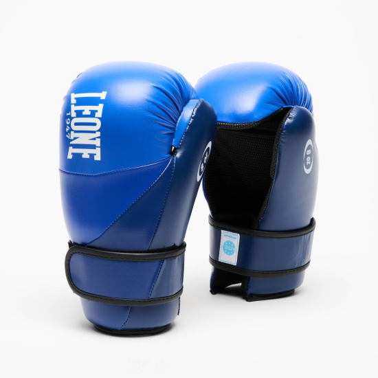 Guantes de Point Fighting Leone 1947 GN600 WAKO azul 8 Oz