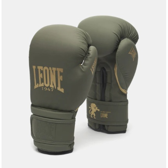 Guantes Leone 1947 "Idol" verde Militar  GN059G