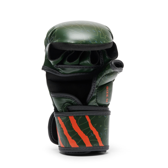 Guantillas de MMA  Leone 1947 Amateur "Primal Instinct" verde GP116