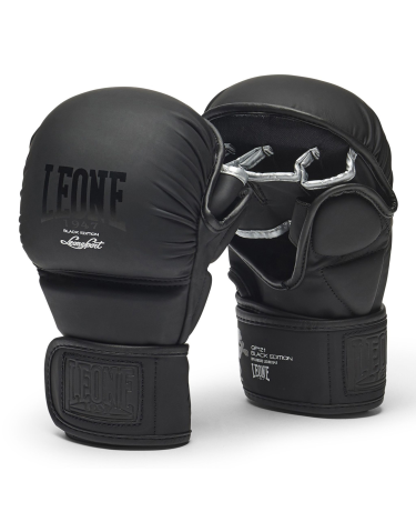 Guantillas de MMA Leone 1947 "Black Edition" Color Negro GP121