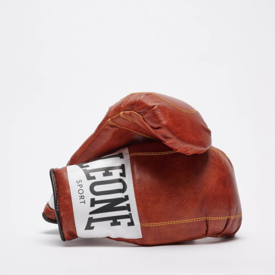 Guantillas para saco Leone Sport "Il messicano" marron vintage