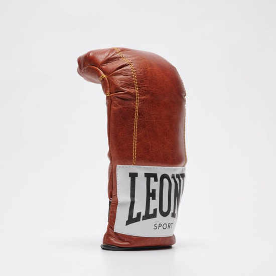 Guantillas para saco Leone Sport "Il messicano" marron vintage