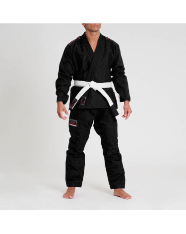 Kimono/ Gi de Brazilian Jiu Jitsu Leone 1947 negro AB403