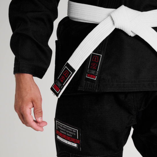 Kimono/ Gi de Brazilian Jiu Jitsu Leone 1947 negro AB403