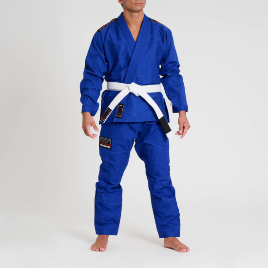 Kimono/ Gi de Brazilian Jiu Jitsu Leone 1947 azul AB403