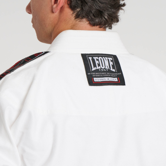 Kimono/ Gi de Brazilian Jiu Jitsu Leone 1947 Blanco AB403