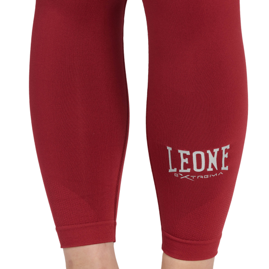 Leggins Leone 1947 ABX125 "Logo" rojo