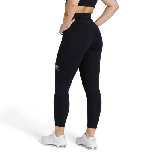 Leggins Leone 1947 "Logo" negro ABX134