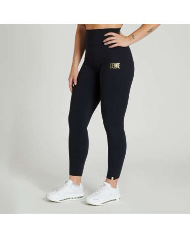 Leggins Leone 947 "DNA" negro ABX732