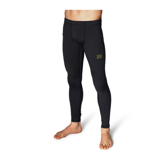 Leggins masculinos Leone 1947  color negro ABXE08