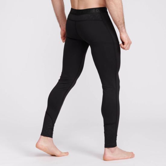 Leggins masculinos Leone 1947 "DNA" color negro ABX714