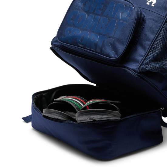 Mochila Leone 1947 "Ambassador" Color azul AC952