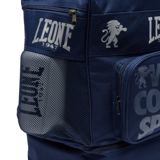 Mochila Leone 1947 "Ambassador" Color azul AC952