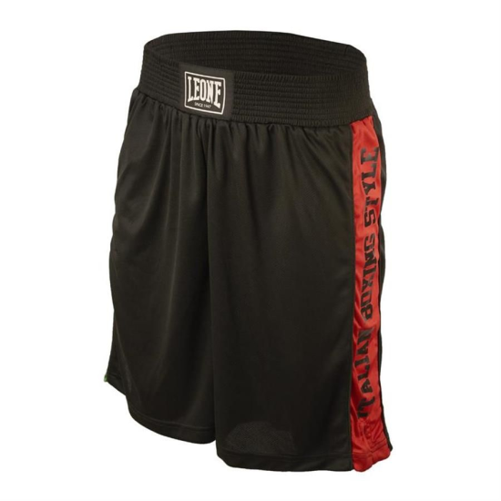 Pantalón de Boxeo Leone 1947 negro AB739